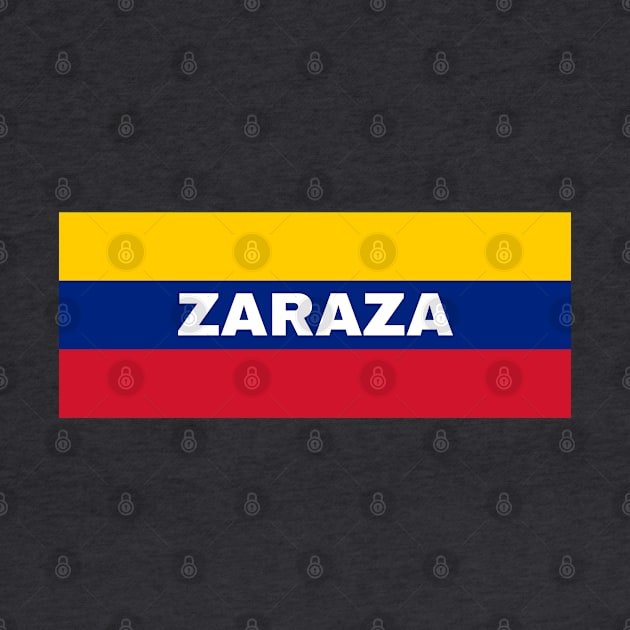 Zaraza City in Venezuelan Flag Colors by aybe7elf